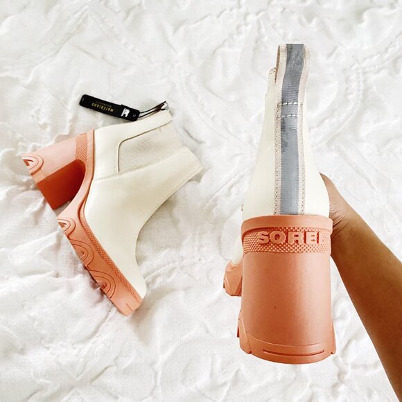 Sorel Brex Heeled Leather Boot Size 5.5 New - Picture 7 of 10